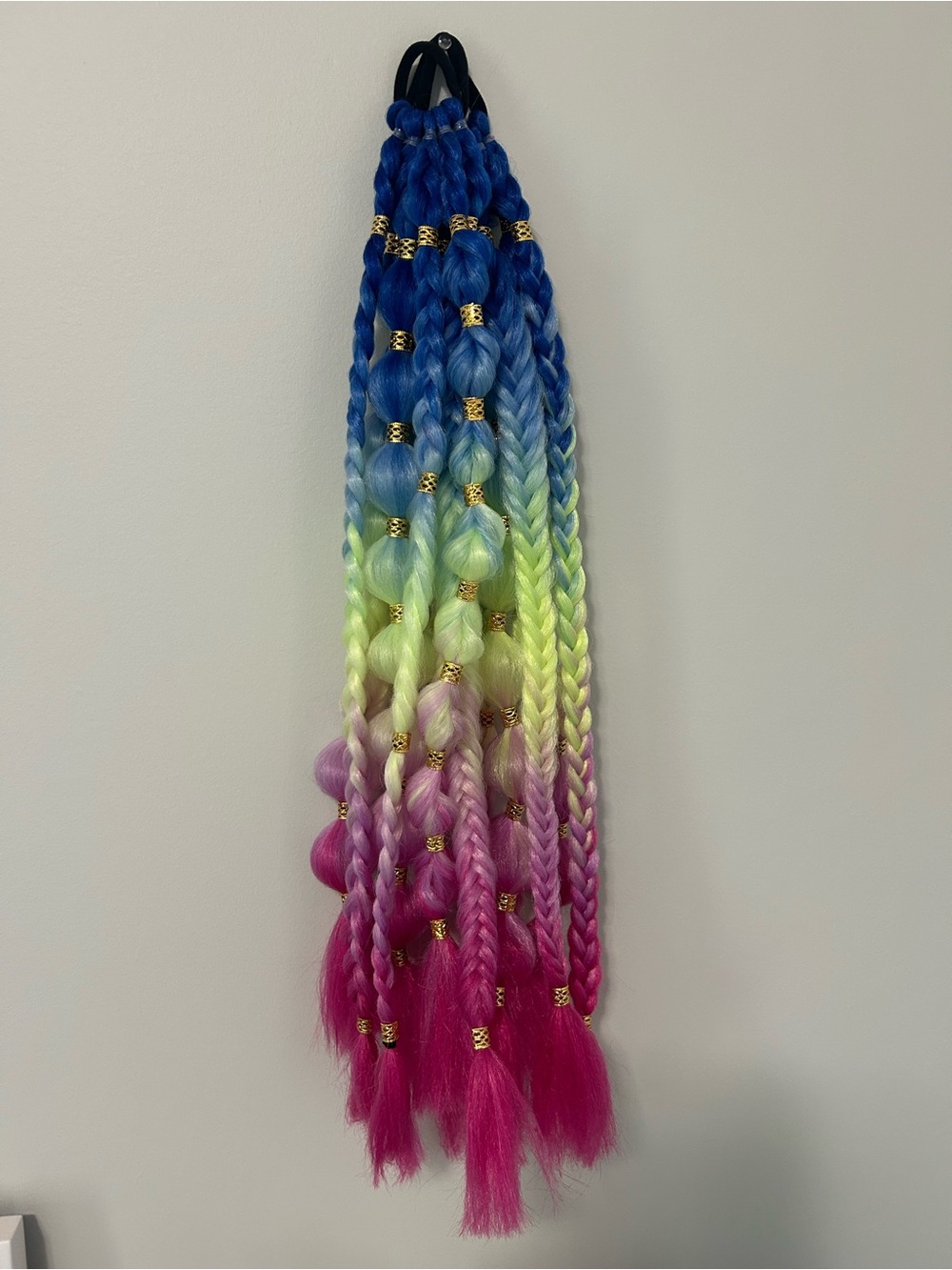Festival Braids Tie In Ponytails (set of two)